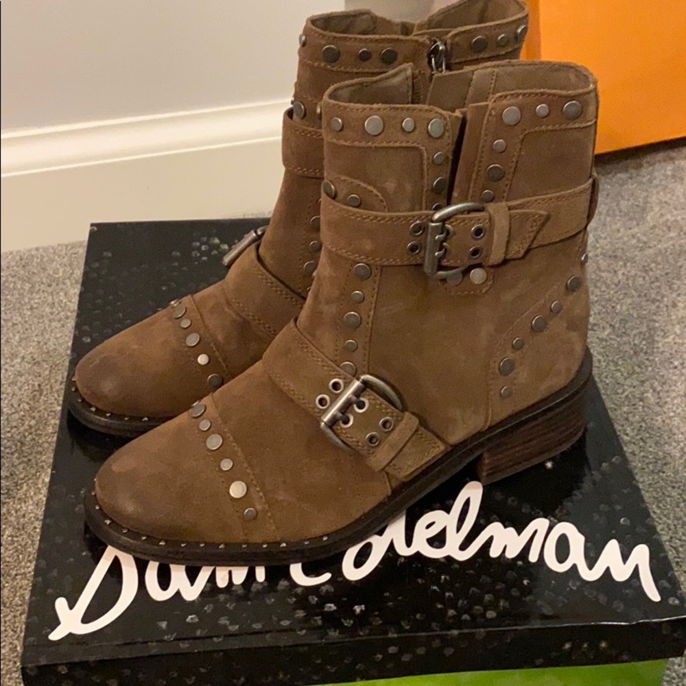 Brand new studded suede Sam Edelman boots